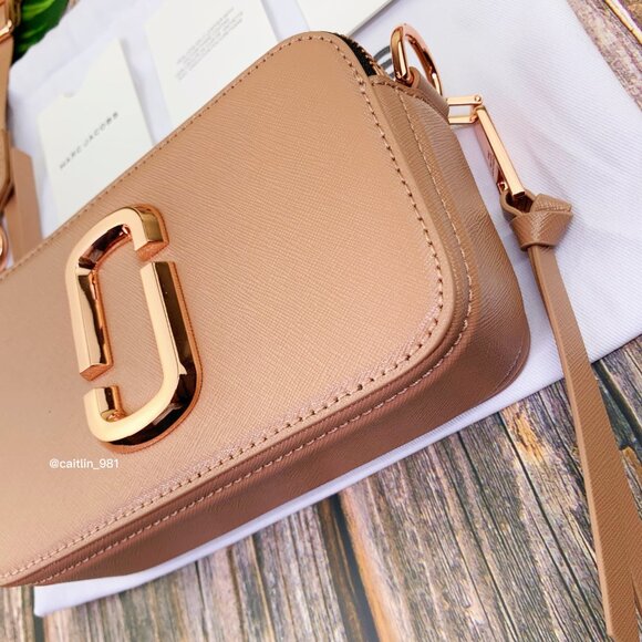 Marc Jacobs The Mixed Media Snapshot Crossbody Bag - Picture 8 of 9